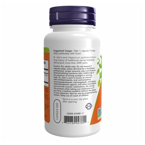 ST. John's Wort 300mg - 100 vcaps 2022-10-1439 фото