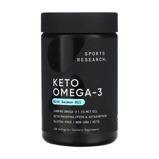 Keto Omega 1250mg - 120 softgels 2023-10-6173 фото