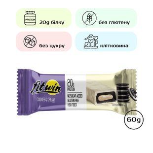 FitWin - 60g Cookies Cream (Поштучно) 2023-10-2765 фото