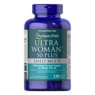 Ultra Woman&trade; 50 Plus Multi-Vitamin - 120 Caps 100-75-1706746-20 фото