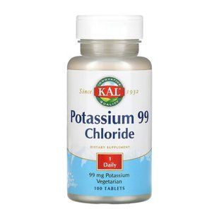Potassium 99 Chloride - 100 tabs 2023-10-5195 фото