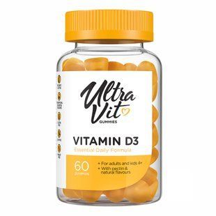 Vitamin D3 - 60 gummies (До 08.26) 2024-11-0333 фото