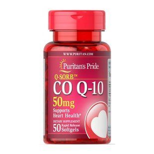 Q-SORB&trade; Co Q-10 50mg - 50 softgels 2023-10-3389 фото