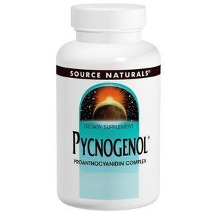 Source Naturals, Пікногенол, 50 мг, 120 таблеток SNS-00305 фото