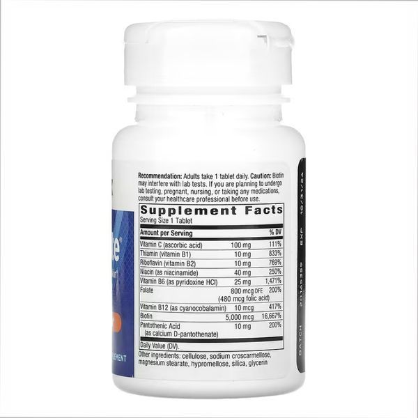 Biotin Forte 5 mg - 60 tabs (До 06.26) 2023-10-7751 фото