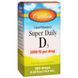 Carlson Labs, Super Daily D3, витамин D3, 2000 МЕ, 0,37 жидкой унции (10,98 мл) CAR-01280 фото 1