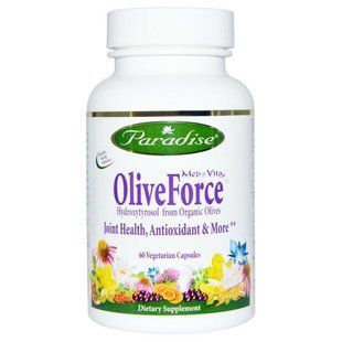 Paradise Herbs, Med Vita, OliveForce, 60 растительных капсул PAR-77793 фото