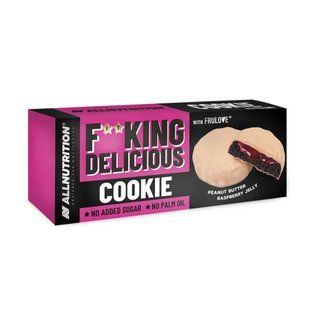 Fitking Delicious Cookie - 128g Peanut Butter Raspberry Jelly (Пошкоджена упаковка) 2023-10-3163 фото