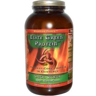 Warrior Force Nutritionals, Элитный зеленый белок, холодный зеленый, 500 г (17,65 унций) WFC-01013 фото