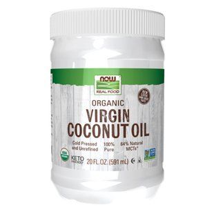 Organic Coconut Oil Virgin - 20 oz 2022-10-2373 фото