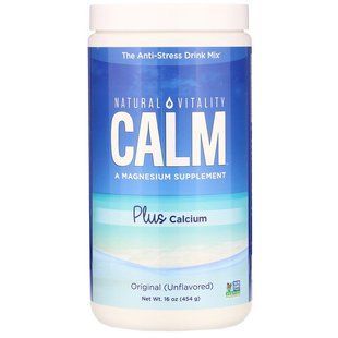Calm плюс кальций Natural Vitality, 454 г. без вкуса PTG-00098 фото