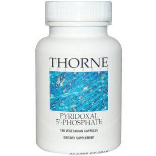 Thorne Research, Пиридоксаль 5-фосфат, 180 растительных капсул THR-12603 фото