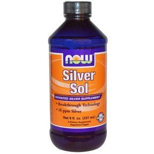 Now Foods, Silver Sol, 8 жидких унций (237 мл) NOW-01408 фото