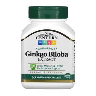 Ginkgo Biloba Extract - 60 vcaps 100-70-0455094-20 фото