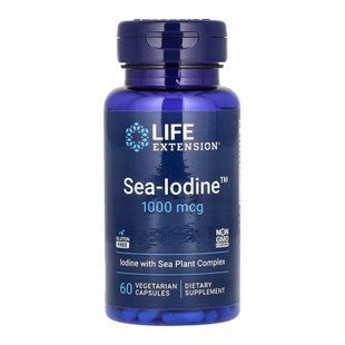 Sea-Iodine&trade; 1000mcg - 60 vcaps (Повреждена этикетка) 2023-10-7686 фото
