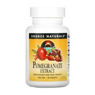 Pomegranate Extract 500mg - 60 tabs 2023-10-4627 фото