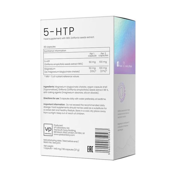 5-HTP - 60 caps 2023-10-6034 фото