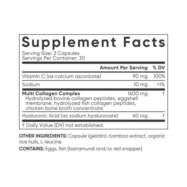 Multi Collagen Complex - 90 caps 2023-10-4397 фото