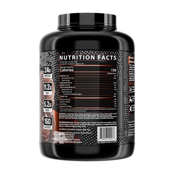 100% Whey Protein - 2265g Chocolate 2022-09-9931 фото