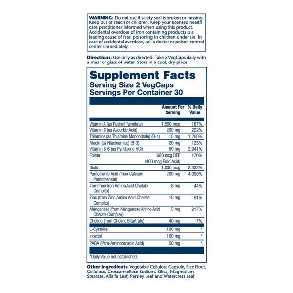 Hair Nutrients - 60 vcaps 2023-10-2134 фото
