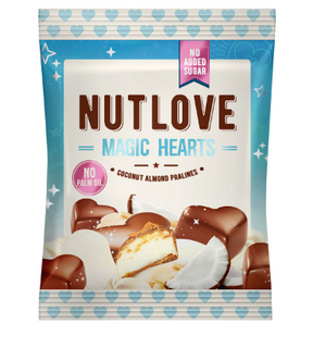 Nut Love Magic Hearts -100g Coconut Almond Pralines 2022-09-0091 фото