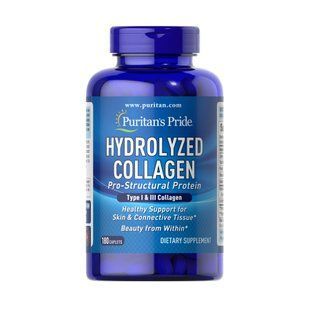 Hydrolyzed Collagen 1000 mg - 180 caps 2023-10-2473 фото