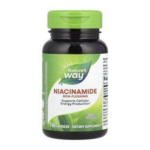 Niacinamide 500 mg - 100 caps 2023-10-6391 фото