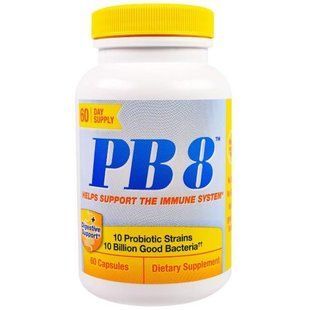 Nutrition Now, PB 8, підтримка імунної системи, 60 капсул NUR-27098 фото