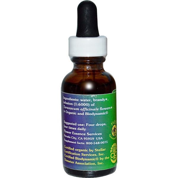 Flower Essence Services, Одуванчик, цветочная эссенция, 30 мл FES-11017 фото