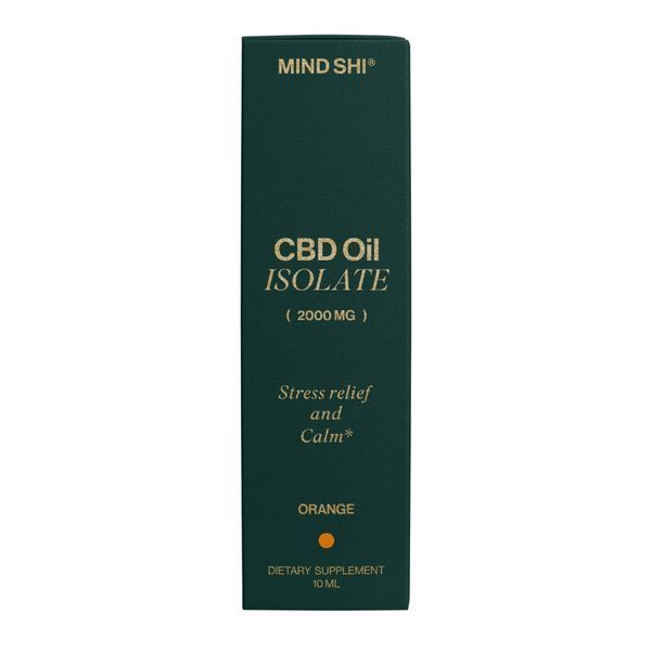 CBD Oil Isolate 2000 mg Orange - 10 ml 2023-10-3800 фото