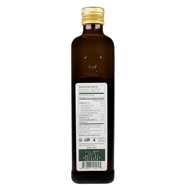 California Olive Ranch, Оливкова олія холодного віджиму, арбекіна, 16,9 рідин та си. унц. (500 мл) OLV-10002 фото