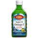 Carlson Labs, Super D Omega3, со вкусом лимона, 8,4 жидких унций (250 мл) CAR-01402 фото 1