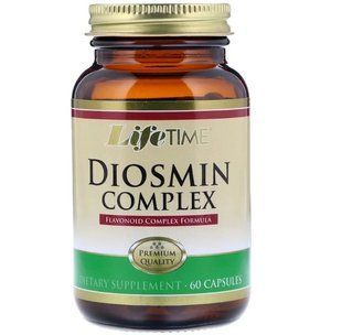 Комплекс Диосмин, Diosmin, LifeTime Vitamins, аналог Детралекс, США, 60 капсул LIF-29026 фото