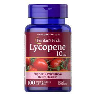 Lycopene 10mg - 100 softgels 100-88-8840578-20 фото