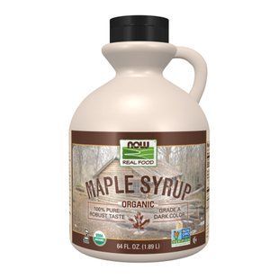Maple Syrup Organic Grade A Dark Color - 473 ml (Затертая дата) 2023-10-7847 фото