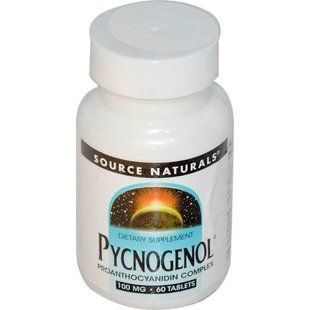 Source Naturals, Пікногенол, 100 мг, 60 таблеток SNS-00333 фото