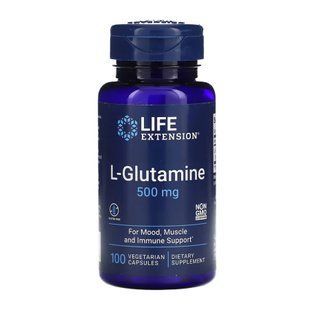 L-Glutamine 500 mg - 100 vcaps 2023-10-5140 фото