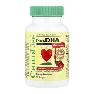Pure DHA Chewable - 90 Softgels Natural Berry 2023-10-7619 фото