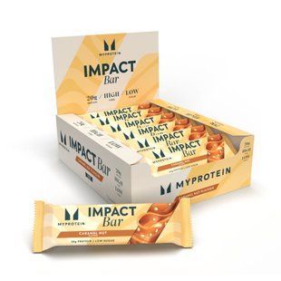 Impact Bar - 12x64g Caramel Nut (До 06.26) 2024-11-0232 фото