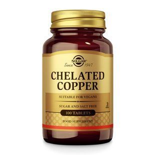 Chelated Copper - 100 tabs 2023-10-7008 фото