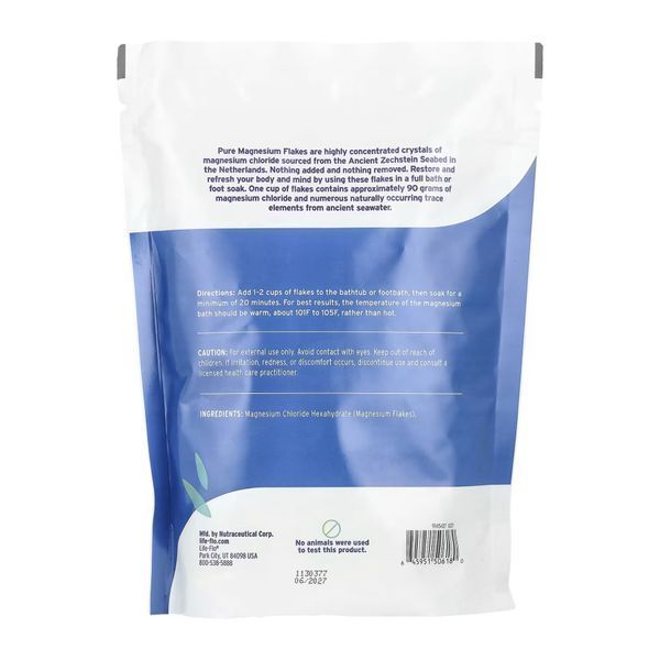 Pure Magnesium Flakes - 1.65lb (26.4oz) 2023-10-3983 фото