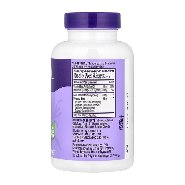 Sleep & Restore Melatonin Free - 60 caps 2023-10-6240 фото