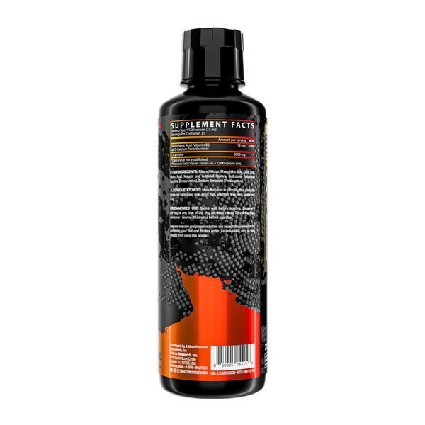 Liquid L-Carnitine 3000 - 480ml Orange Mango 2022-09-9942 фото