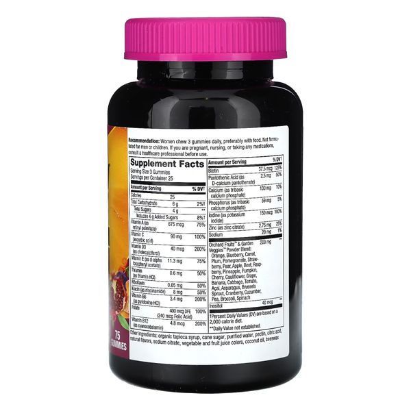 Women's Premium Multivitamin - 75 gummies 2022-10-1059 фото