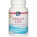 Nordic Naturals, Омега LDL, с красным дрожжевым рисом и коферментом Q10, 1000 мг, 60 мягких капсул NOR-01860 фото 1