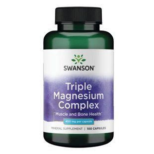 Triple Magnesium complex - 100caps (Повреждена банка) 2023-10-7755 фото