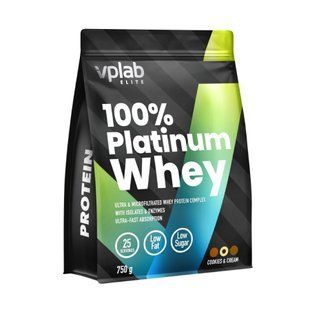 100% Platinum Whey - 750g Cookies Cream 2023-10-4636 фото