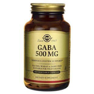 ГАМК GABA 500мг. Solgar SLG351 фото