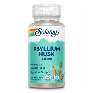 Psyllium Husk 525mg - 100 vcaps (Повреждена банка) 2024-11-0288 фото