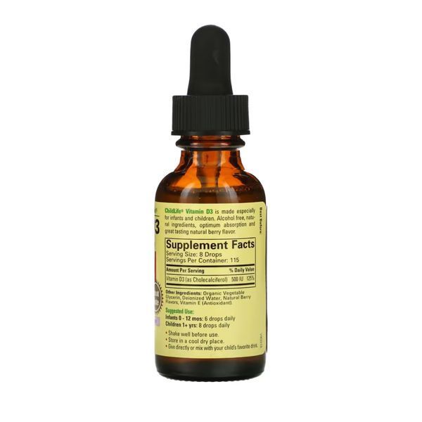 Vitamin D3 (Liquid) - 30ml Berry 2023-10-3719 фото